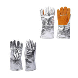 Maxbell Labor Gloves Protection Heat Insulation Wear Resistant Practical Work Gloves Silver