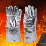 Maxbell Labor Gloves Protection Heat Insulation Wear Resistant Practical Work Gloves Silver