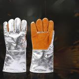 Maxbell Labor Gloves Protection Heat Insulation Wear Resistant Practical Work Gloves Orange
