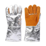 Maxbell Labor Gloves Protection Heat Insulation Wear Resistant Practical Work Gloves Orange