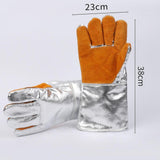 Maxbell Labor Gloves Protection Heat Insulation Wear Resistant Practical Work Gloves Orange