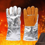 Maxbell Labor Gloves Protection Heat Insulation Wear Resistant Practical Work Gloves Orange