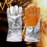 Maxbell Labor Gloves Protection Heat Insulation Wear Resistant Practical Work Gloves Orange