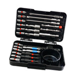 Maxbell 27Pcs Screwdriver Bit Set Accessory for Home DIY Use Sturdy with Storage Box