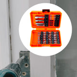 Maxbell 39Pcs Screwdriver Bit Set Sturdy Multipurpose for Electric Drill 15x10x4.7cm