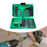 Maxbell 35 Pieces Screwdriver Bit Set Multifunctional for Home DIY Use 5.9x4x1.8inch
