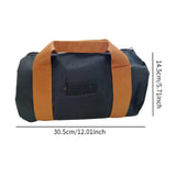 Maxbell Various Tools Tote Organization Handymen with Handle Zipper Tool Storage Bag 30.5cmx14.5cm