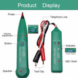 Maxbell Network Cable Tester Telephone Line Testing Tool for Network Line Installing