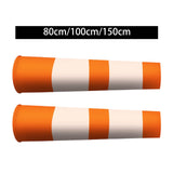 Maxbell 2Pcs Windsock Wind Measurement Sock Wind Indicator for Yard Airport Windsock 0.8 Meter
