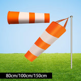 Maxbell 2Pcs Windsock Wind Measurement Sock Wind Indicator for Yard Airport Windsock 0.8 Meter