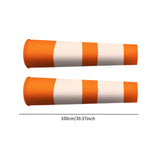 Maxbell 2Pcs Windsock Wind Measurement Sock Wind Indicator for Yard Airport Windsock 1 Meter