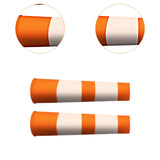 Maxbell 2Pcs Windsock Wind Measurement Sock Wind Indicator for Yard Airport Windsock 1 Meter