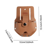 Maxbell Tape Measure Waist Bag Leather Tool Pouch for Work Shop Car Carpenter