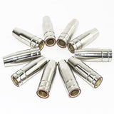 Maxbell 10 Pieces 15AK Welding Torch Nozzle Replace Professional 14AK Conical Nozzle