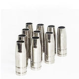 Maxbell 10 Pieces 15AK Welding Torch Nozzle Replace Professional 14AK Conical Nozzle