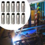 Maxbell 10 Pieces 15AK Welding Torch Nozzle Replace Professional 14AK Conical Nozzle
