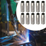 Maxbell 10 Pieces 15AK Welding Torch Nozzle Replace Professional 14AK Conical Nozzle