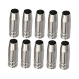 Maxbell 10 Pieces 15AK Welding Torch Nozzle Replace Professional 14AK Conical Nozzle