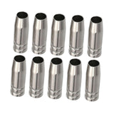 Maxbell 10 Pieces 15AK Welding Torch Nozzle Replace Professional 14AK Conical Nozzle