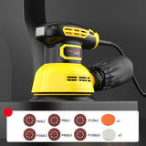 Maxbell Random Orbital Sander Tool Sanding 16Pcs Sandpapers for Marble Iron Car Body