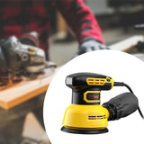 Maxbell Random Orbital Sander Tool Sanding 16Pcs Sandpapers for Marble Iron Car Body