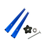 Maxbell T Track Miter Track Jig Kit Easily Install Lightweight Universal Accessories Blue