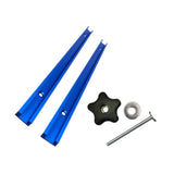 Maxbell T Track Miter Track Jig Kit Easily Install Lightweight Universal Accessories Blue