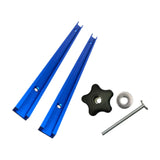 Maxbell T Track Miter Track Jig Kit Easily Install Lightweight Universal Accessories Blue