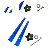 Maxbell T Track Miter Track Jig Kit Easily Install Lightweight Universal Accessories Blue