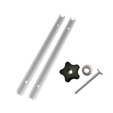 Maxbell T Track Miter Track Jig Kit Easily Install Lightweight Universal Accessories Silvery