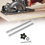 Maxbell T Track Miter Track Jig Kit Easily Install Lightweight Universal Accessories Silvery