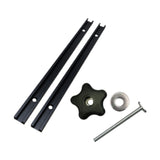 Maxbell T Track Miter Track Jig Kit Easily Install Lightweight Universal Accessories Black