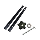 Maxbell T Track Miter Track Jig Kit Easily Install Lightweight Universal Accessories Black