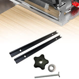 Maxbell T Track Miter Track Jig Kit Easily Install Lightweight Universal Accessories Black