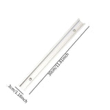 Maxbell Woodworking T Track Universal Replaces Accessories Easy to Install Connector 30 cmx3 cm Silver
