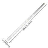 Maxbell Woodworking T Track Universal Replaces Accessories Easy to Install Connector 80 cmx3 cm Silver