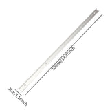 Maxbell Woodworking T Track Universal Replaces Accessories Easy to Install Connector 100 cmx3 cm Silver