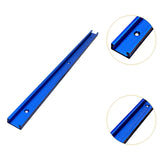 Maxbell Woodworking T Track Universal Replaces Accessories Easy to Install Connector 50 cmx3 cm Blue