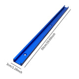 Maxbell Woodworking T Track Universal Replaces Accessories Easy to Install Connector 50 cmx3 cm Blue