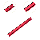 Maxbell Woodworking T Track Universal Replaces Accessories Easy to Install Connector 30 cmx3 cm Red