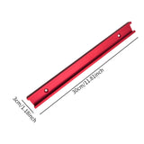 Maxbell Woodworking T Track Universal Replaces Accessories Easy to Install Connector 30 cmx3 cm Red