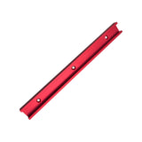 Maxbell Woodworking T Track Universal Replaces Accessories Easy to Install Connector 40 cmx3 cm Red