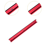 Maxbell Woodworking T Track Universal Replaces Accessories Easy to Install Connector 40 cmx3 cm Red