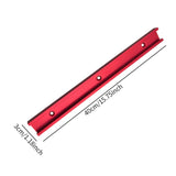 Maxbell Woodworking T Track Universal Replaces Accessories Easy to Install Connector 40 cmx3 cm Red