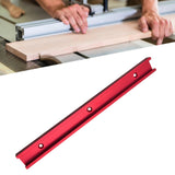 Maxbell Woodworking T Track Universal Replaces Accessories Easy to Install Connector 40 cmx3 cm Red