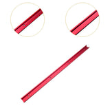 Maxbell Woodworking T Track Universal Replaces Accessories Easy to Install Connector 50 cmx3 cm Red