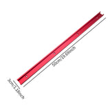 Maxbell Woodworking T Track Universal Replaces Accessories Easy to Install Connector 50 cmx3 cm Red