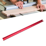 Maxbell Woodworking T Track Universal Replaces Accessories Easy to Install Connector 50 cmx3 cm Red