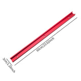 Maxbell Woodworking T Track Universal Replaces Accessories Easy to Install Connector 60 cmx3 cm Red