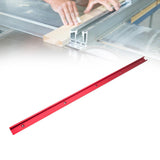 Maxbell Woodworking T Track Universal Replaces Accessories Easy to Install Connector 80 cmx3 cm Red